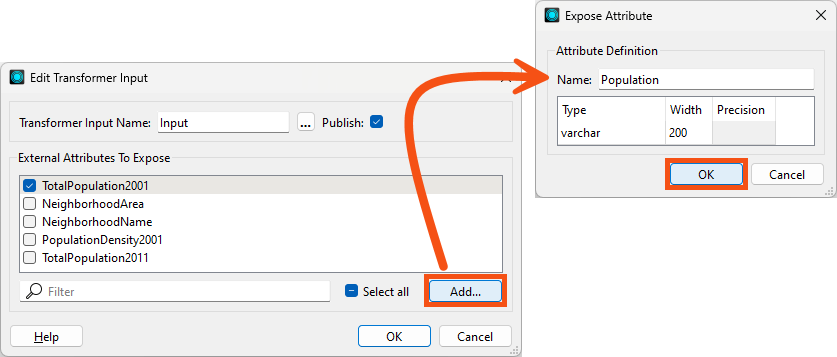Adding a Population attribute